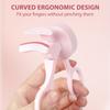 Portable Eyelash Curler Electric Heated Professional Eyelashes Curling Long-Lasting Natural Curl Makeup Beauty Tools