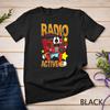 Funny Radio Jogging Fitness Lover Radio Active Retro Boombox Unisex T-shirt