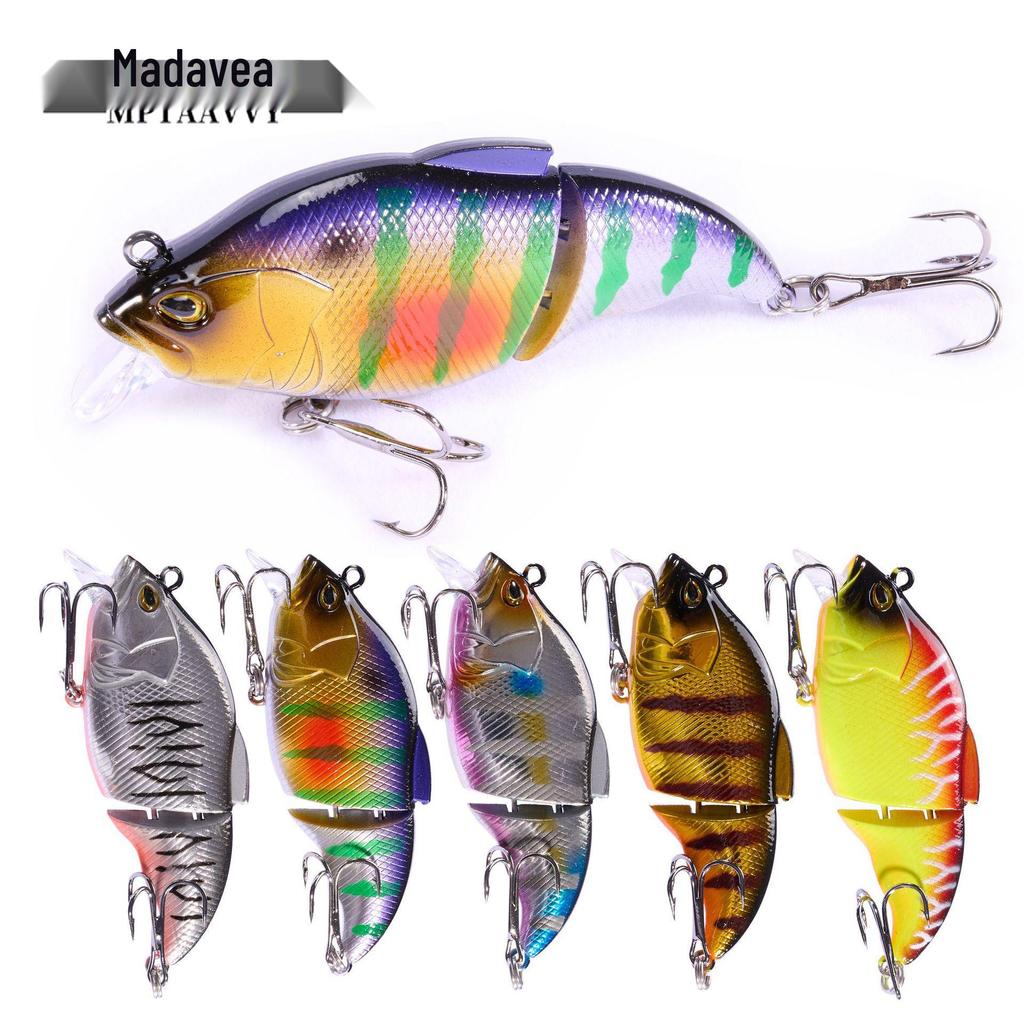 High-Quality Fast-Sinking Multi-Jointed VIB Crankbait Lure – Hot-Selling Fishing Accessory