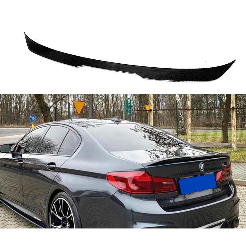 

BMW 5 Series G30/G38 Carbon Fiber Rear Spoiler & Diffuser. Gloss Black