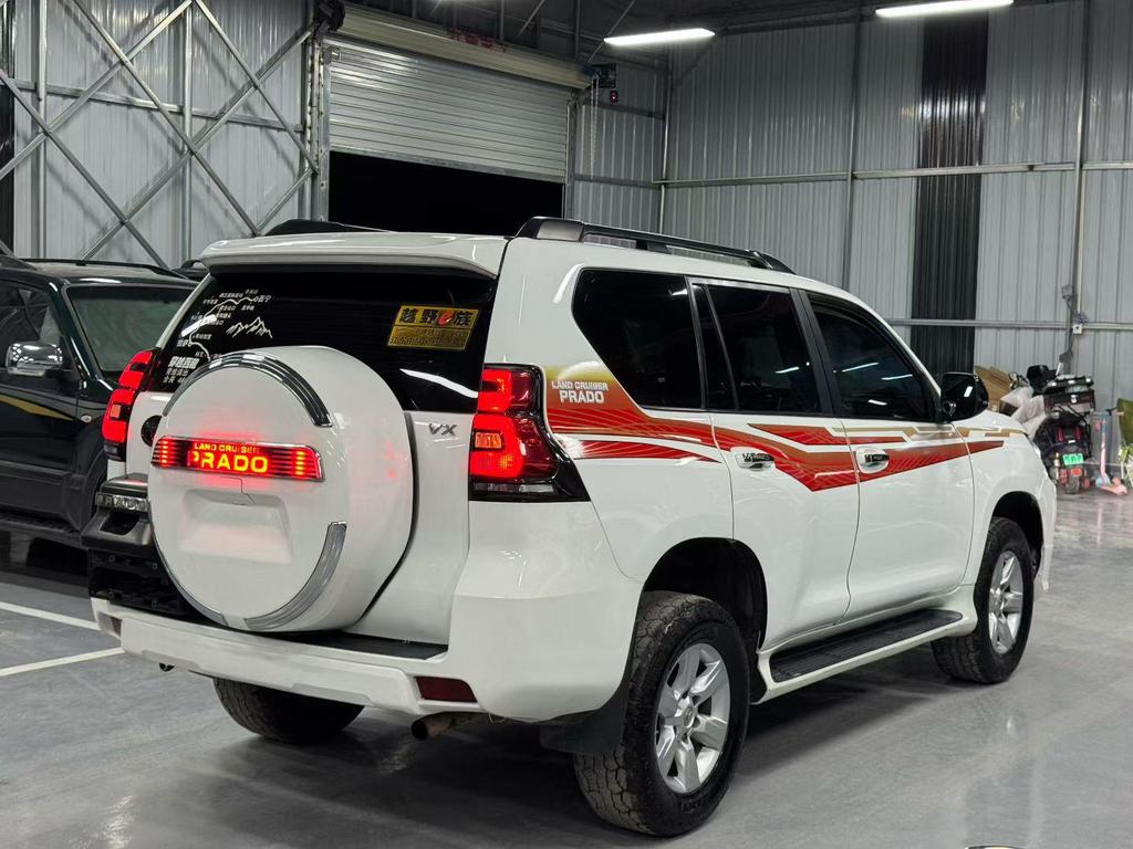 Car Stickers for Toyota Prado (2010-2022) - Includes Body Stripes, Waistline Decals, and Custom Mods.