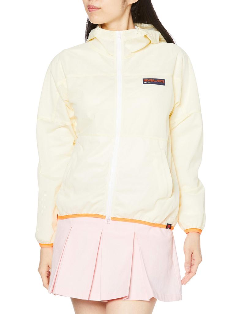 Golf Water Repellent Zip Up Blouson Yellow 0 [New Balance] (Windproof/Stretch) / Women's / 012-1120507 035_Clear [S]