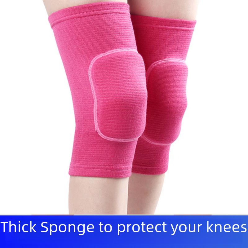 Anti-Collision Thick Sponge Knee Pads for Volleyball, Running, Yoga & Dance