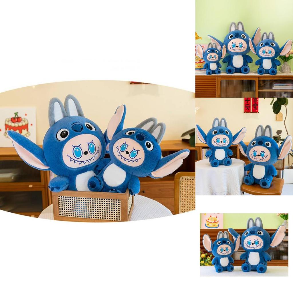 Lilo And Stitch Plush Doll Adorable Blue Stitch Stuffed Toy For Birthday Gift 40cm 55cm 70cm