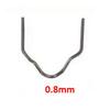 0.8mm Hot Stapler Staple 500Pcs Plastic Welder Repair Kit Brand New