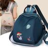 Backpack for Women, New Fashion Trend, Animal Embroidery, Cute Backpack, Convenient for Student Commuting, Lightweight Bag