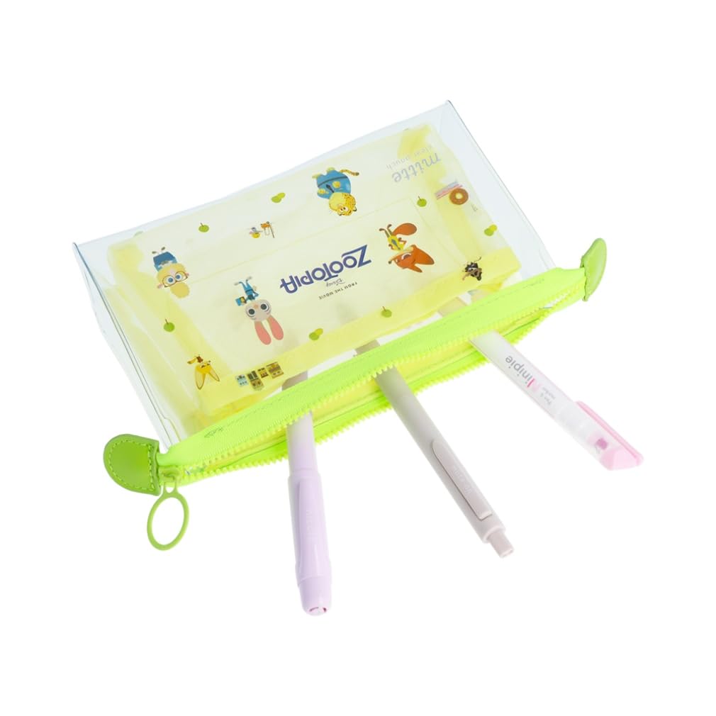 Stationery Disney Pouch Clear Mitte Zootopia S2332663 Sun-Star