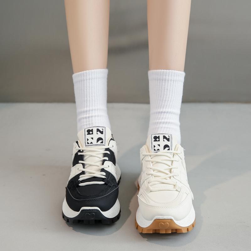 Nové vysoce kvalitní dámské kožené párové tenisky prodyšné pohodlí ležérní venkovní běhání dámské boty Zapatillas Mujer