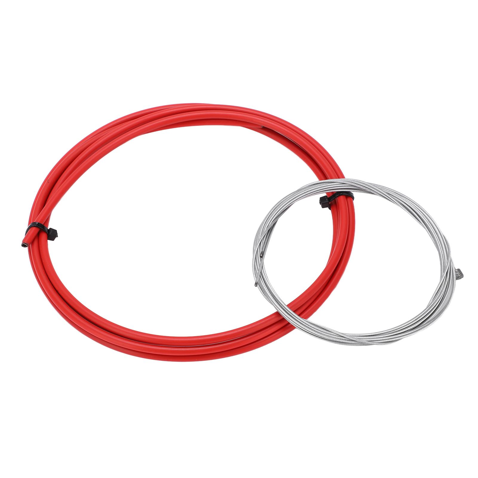 Bicycle Shifting Line Tube General Bicycle Inner Cable Core Road Mountain Shifting Replacement Cable KitRed красный