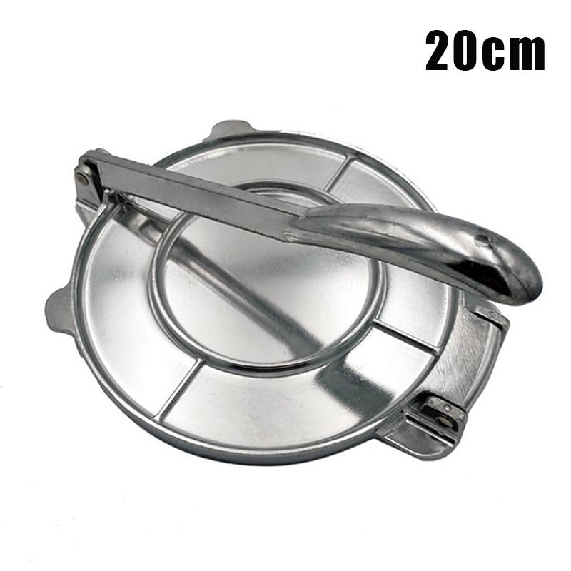 16/20Cm Diy Tortilla Press Maker Aluminium Alloy Manual Corn Tortillas Dough Pressing Tools Kitchen Bakeware Cooking Accessories