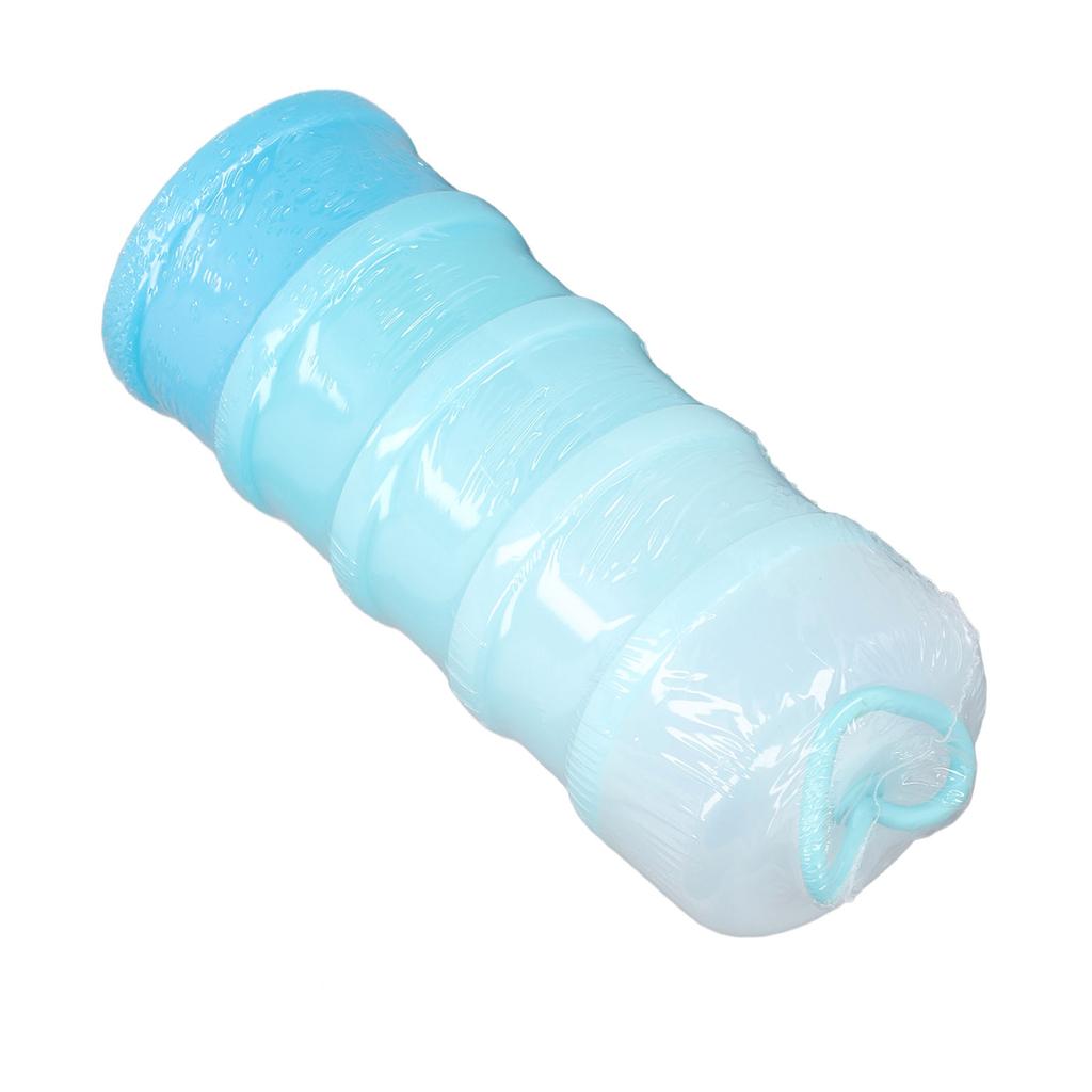 Milk Powder Dispenser 3 Layers Stackable Portable Snack Food Storage Container for Outdoor Travel