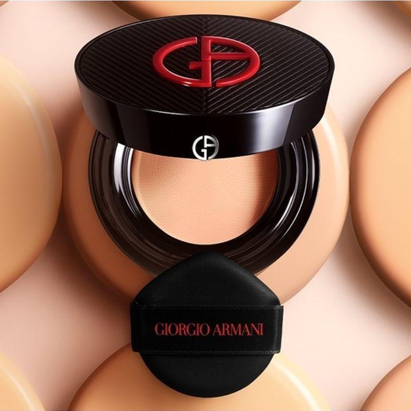 GIORGIO ARMANI NEW Power Fabric Longwear Weightless Cushion Case Material-Power fabric + cushion case