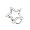 Spring Gate O-Ring Star Shape Ring Open Leather Bag Handbag Belt Strap Buckle
