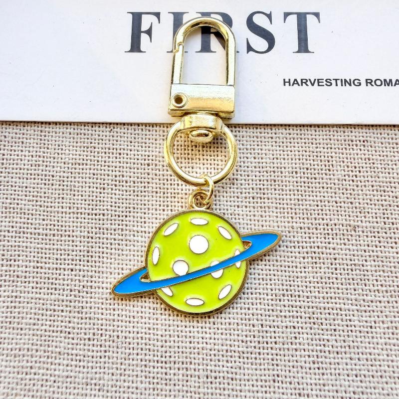 Pickleball Bag Tag Keyring Hot Selling English Pickball Pendant For Party Hoilday Handbag Birthday Gift Car Keychain Accessories