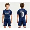 2026 Special Nr. 10 Mbappé Fußballtrikot Shorts Set Damen Frankreich Flagge Fans Shirt und Shorts Sommer Kinder 2-teiliges Set