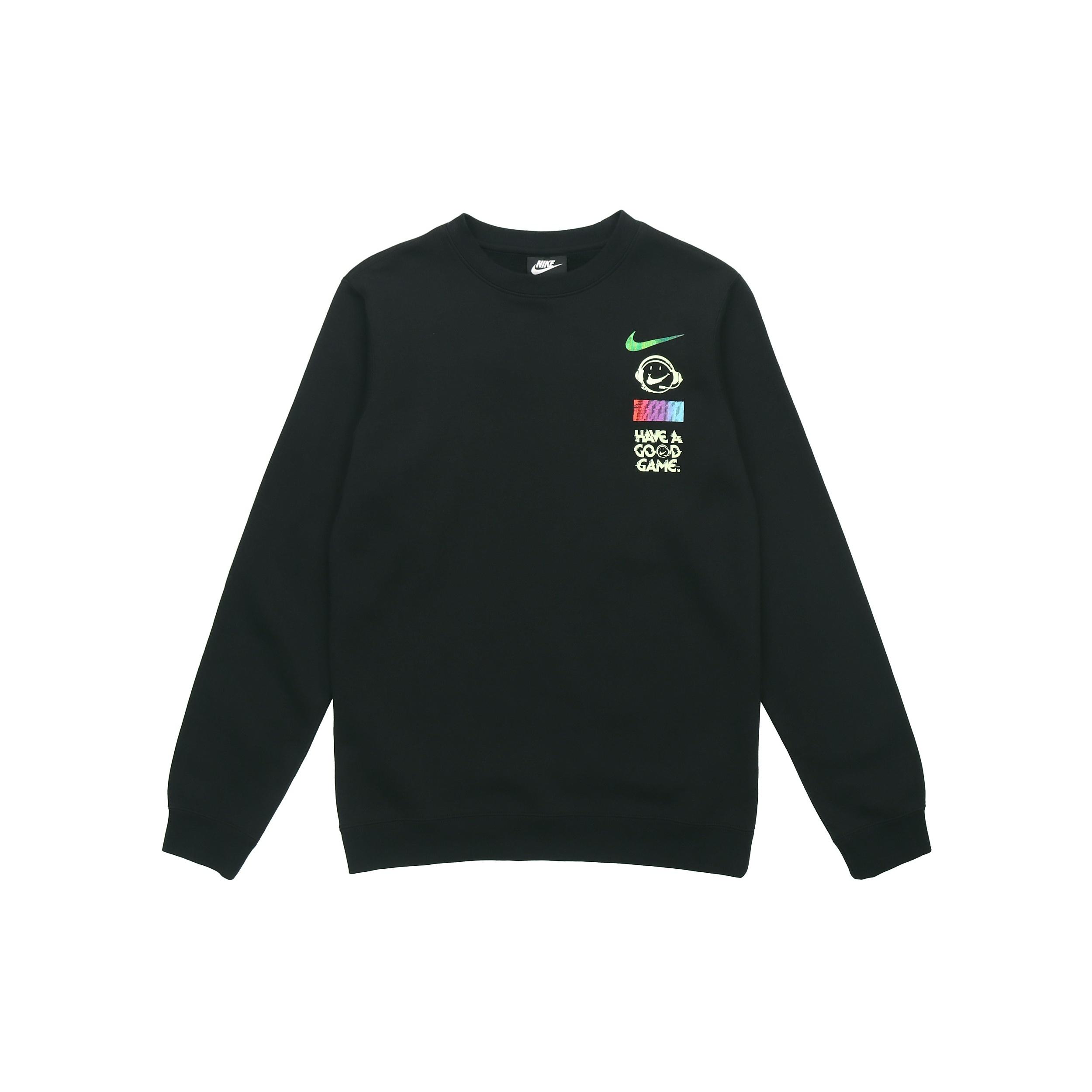Nike Sportswear Club Fleece Sweatshirt Men Black Men s DC3938-010 M
