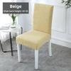 Thickened Half Chair Cover Stretchable Multi Color Seat Covers for Dining