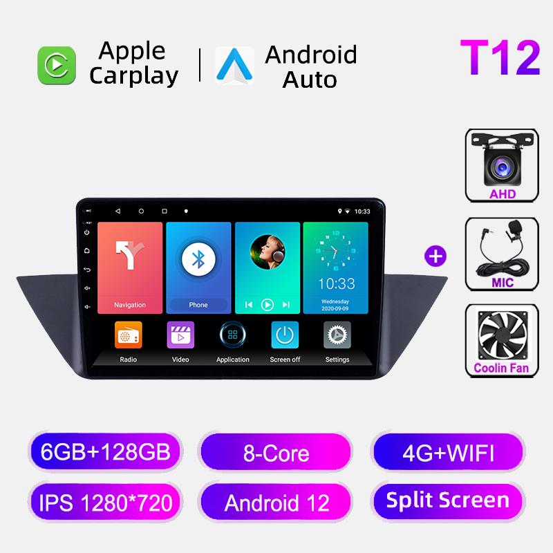 For BMW X1 E84 2009-2012 Android Car Radio Multimedia Video Player Navigation GPS Carplay Intelligent Touch Screen Auto Stereo