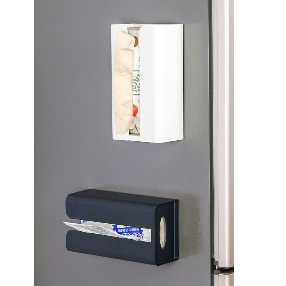 Magnetic Napkin Holder Wall Mounte Paper Towel Container Multifunctional Tissue Box  for Home