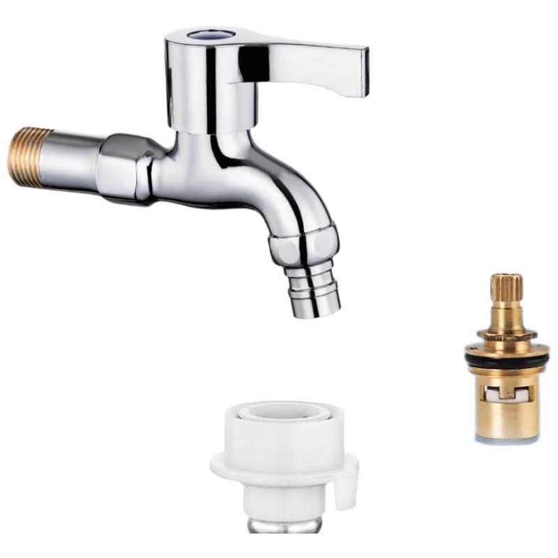 HANDUNYOU Upgraded Thickened Brass Washing Machine Faucet