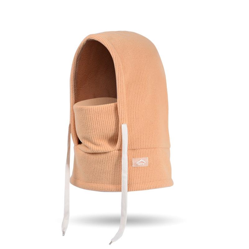 Children's hats, masks, scarves, integrated hats, winter boys' warm and cold-proof fleece ear protectors, pullovers.