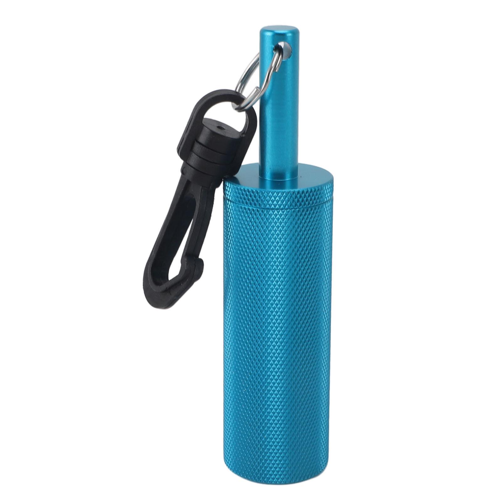 

Сигнальный колокольчик Дайвинг-палка Шум издатель Четкий звук Алюминиевый сплав Подводный шейкер Колокольчик с клипсой Синий синий