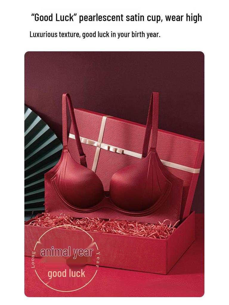 Comfortable Seamless Uplift Bra for Small-Chested Women - Breathable, Wire-Free, Soft Side Support