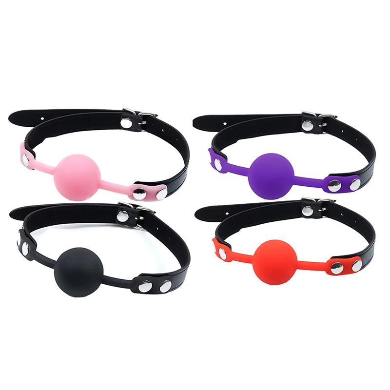 For Women Sex Shop 18+ Bdsm Bondage Gag Adult Games Mouth Ball Open Mouth Erotic Flirting Sex Toys Couples Women No Vibrators