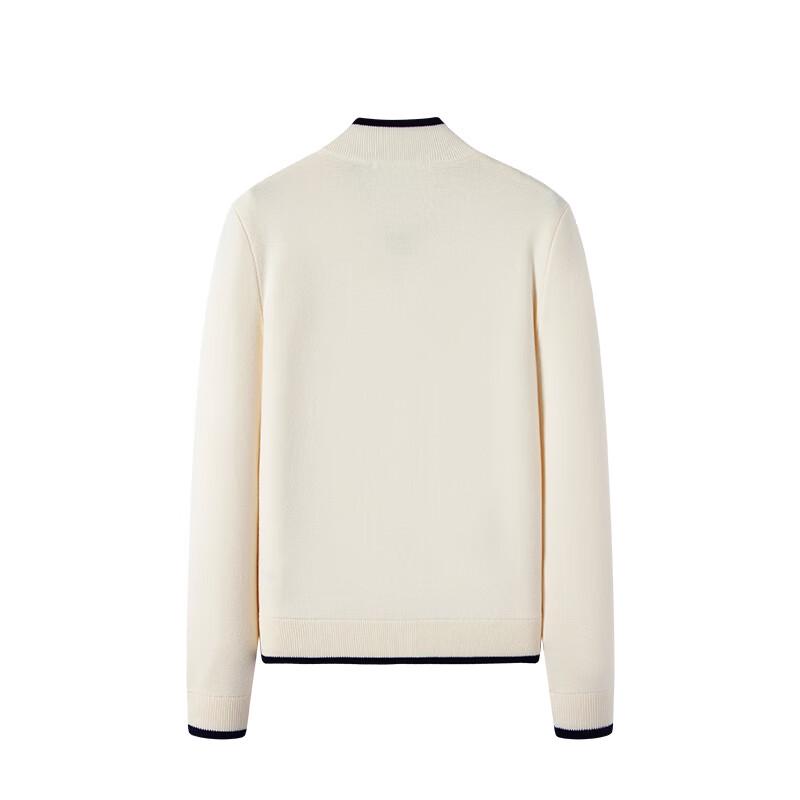 Navigare Women's Color-block Knitted V-Neck Cardigan