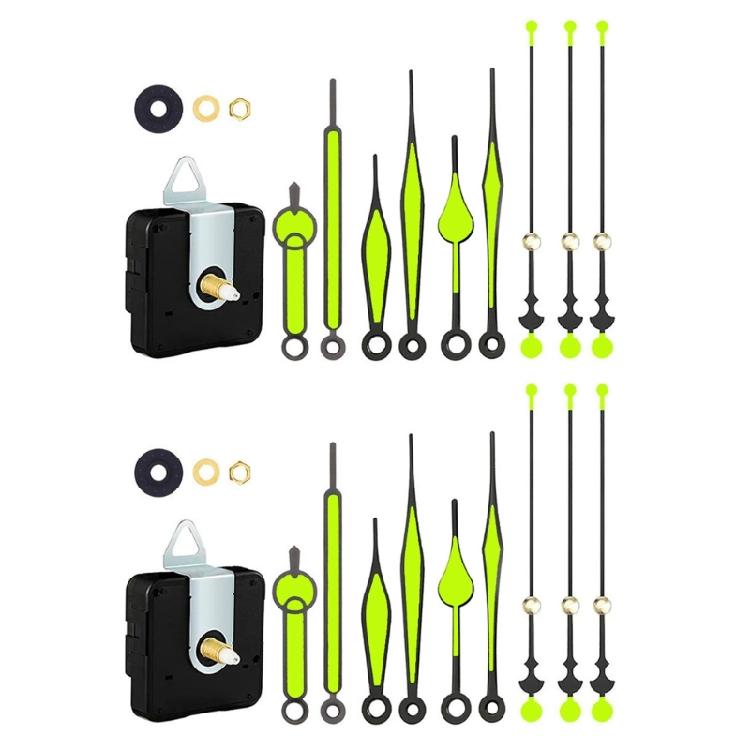 1/2Pcs High Torques Long Shafts Clock Movement Mechanism DIY Clock Repair Parts Replacement Clock Movement Parts Gift