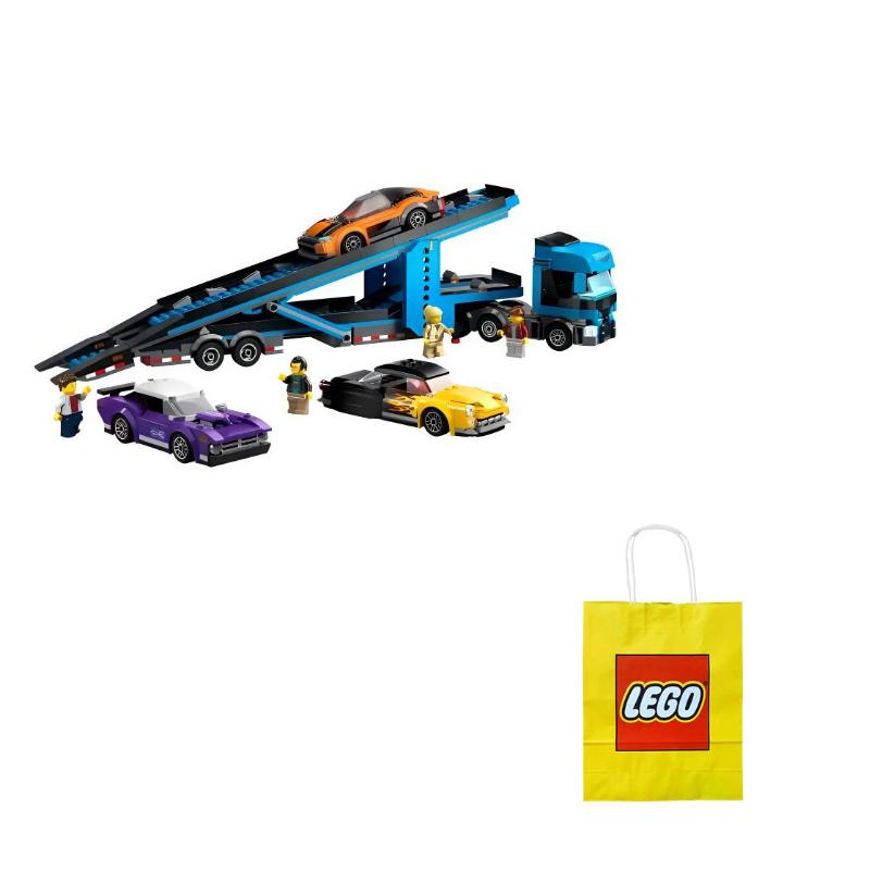 LEGO Sports Car Transport Vehicle Building Blocks 998pcs 60408