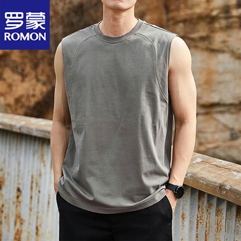 ROMON Men s Ice-Feel Sleeveless T-Shirt M