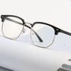 Vintage Browline Anti-Blue Light Reading Glasses Men Women Retro Half Frame Presbyopic Eyeglasses Computer Optical Spectacles