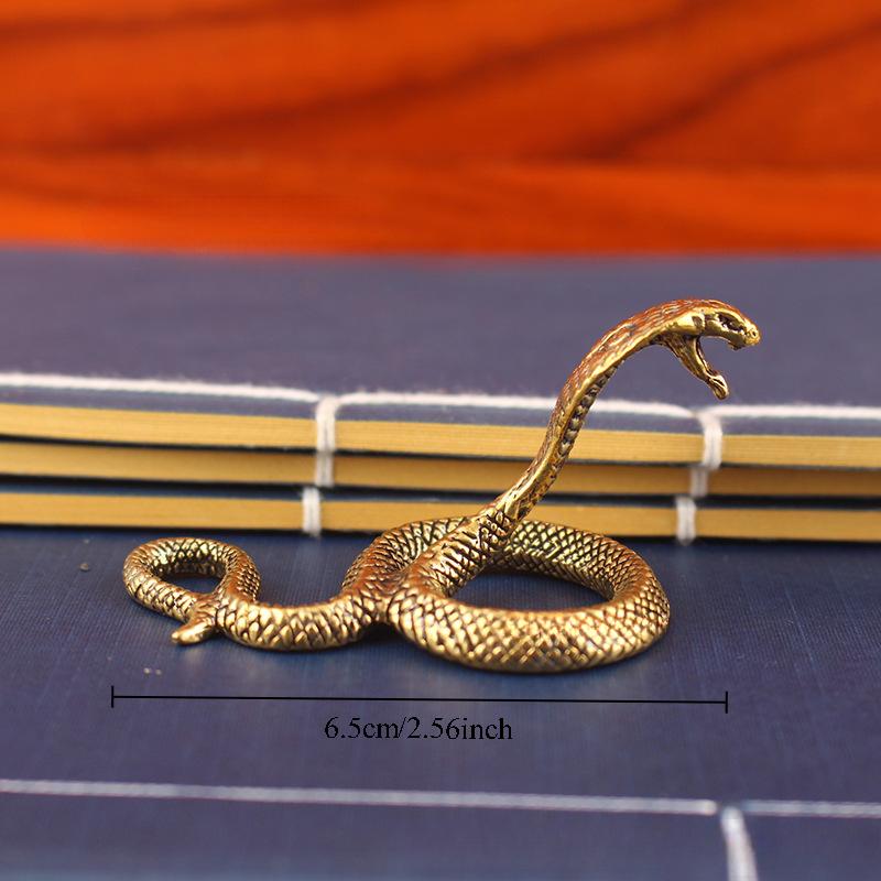 

Brass Medusa Statue Ancient Greek Mythology Figure Snake Woman Sculpture Decoration Cobra Figurine Home Office Desktop Ornaments