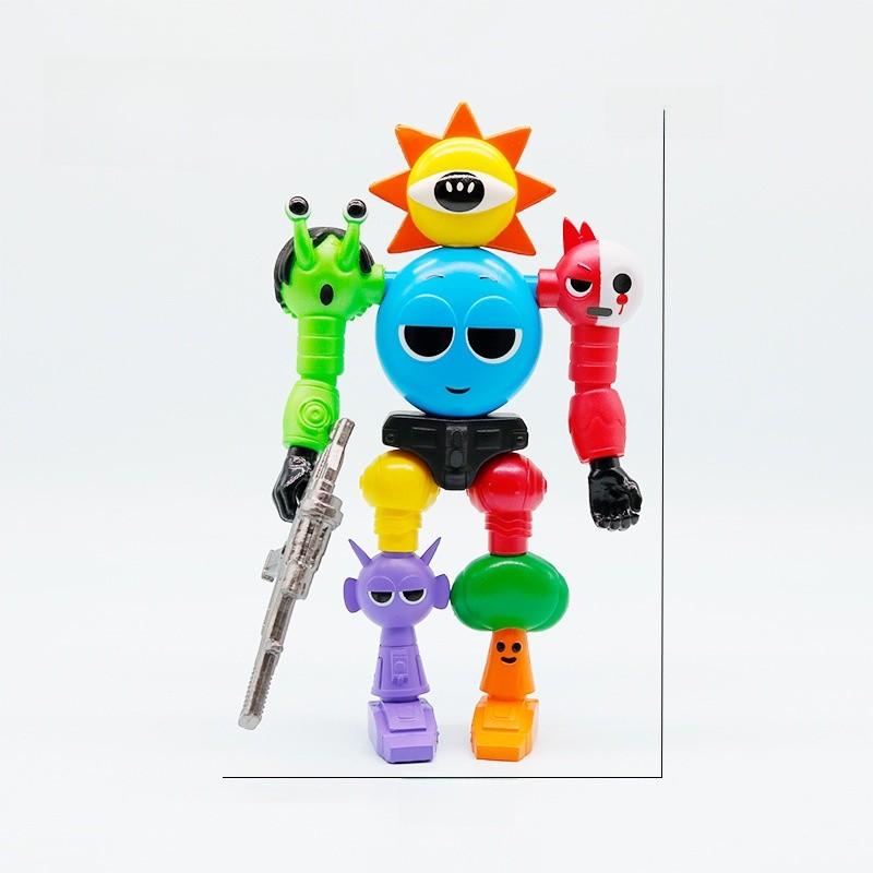 Sprunki Box Robot Pvc Figure For Collectors And Gaming Fans