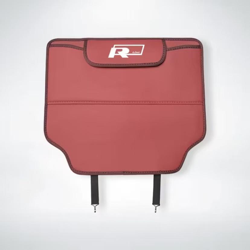 Car Seat Back Anti-Kick Mat Protector Pad Cover For VW GTI Polo Golf MK6 MK7MK8 Passat B6 B7 B8 Tiguan CC T-ROC Jetta Tire Valve