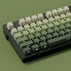 Xiaomi 135 Tasten Cherry Profil Traubengrün Keycaps Seitenaufdruck Durchleuchtend Keycaps Double Shot PBT Keycap für MX Switch Gaming-Tastatur