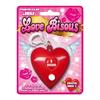 Original Lottery Kisses Roulette Heart Shaped Key Ring