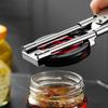 Adjustable Multi-Function Bottle Opener Stainless Steel Lids Off Jar Opener Labor-Saving Screw Can Opener For Kitchen Tools