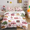 Christmas Trees, Gifts, Ornaments. Bedding Sets Duvet Cover Sets Duvet Covers Pillowcases(1 * Duvet Cover 2 * Pillowcases Without Duvet Insert)