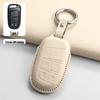 Leather Car Key Holder for Jeep Compass and Dodge Renegade