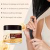 Hoegoa Keratin Repair Hair Mask, nourishes hair, smooth and tangle-free, lightweight and silky, naturally glossy hair mask, suitable for hair, 100g