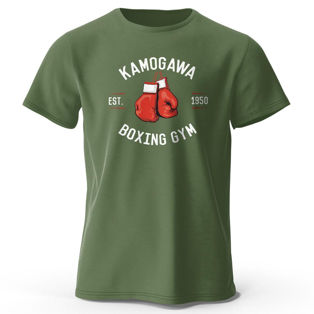 Men's Oversized Boxing T-Shirt  Print Anime Graphic Tees for Men Women Tops
