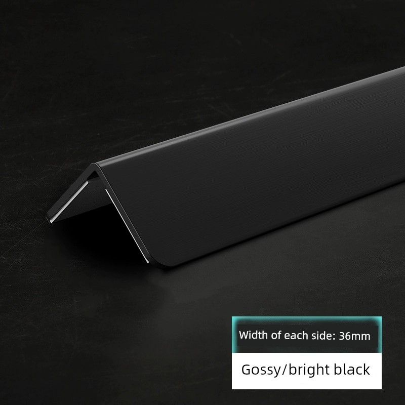 PVC Corner Wall Protector Protection Bar Bumper Strip Corner Corner Protection Strip Corner Protection Tile Living Room Decoration Right Angle Trim