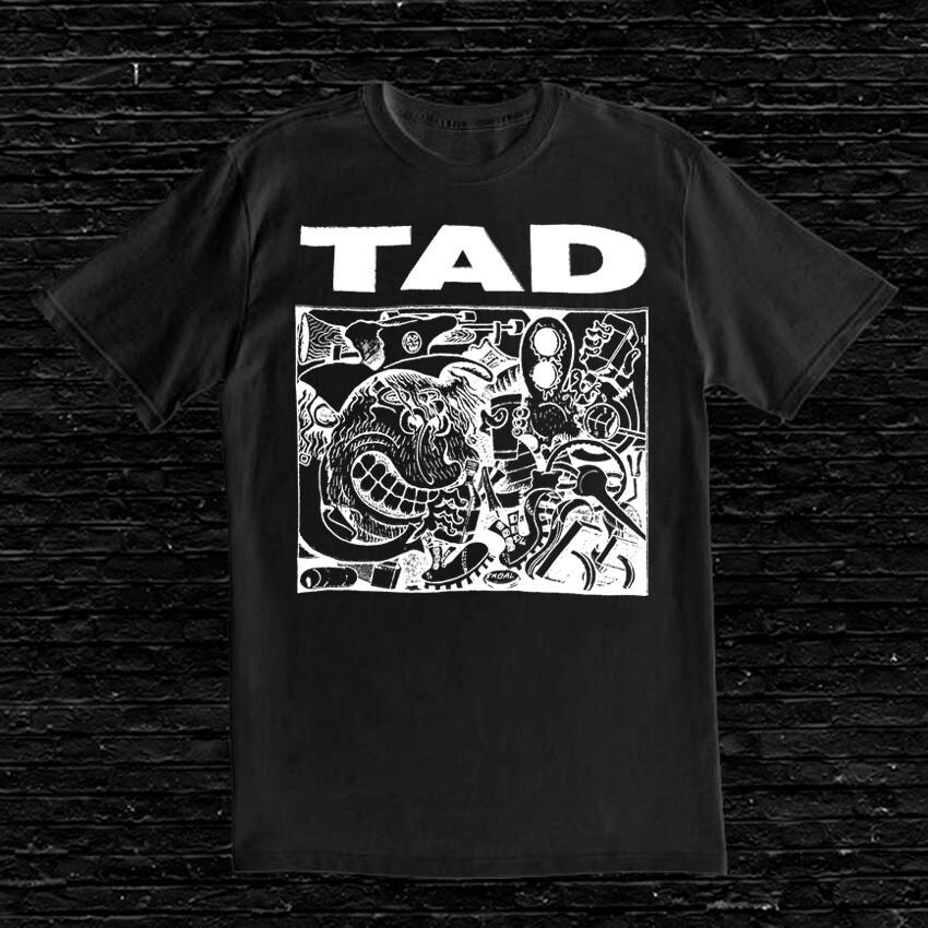 TAD Band Gift For Fans Cotton Black Full Size Men Women Shirt KN119 Unisex T-Shirt S
