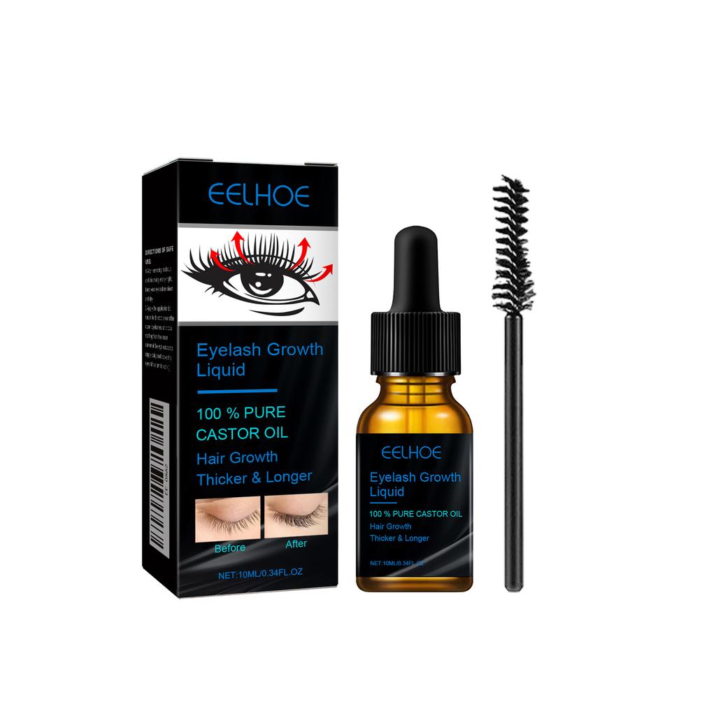 Eyelash Growth Serum—Strengthens Lashes, Nourishes Eyebrows and Eyelashes. Advanced Formula Promotes Fuller Lashes. 0.34 Fl Oz / 10 Ml.
