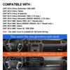 HanLanKa Dashboard Cover for Chevrolet Chevrolet Silverado 1500 LTZ GMC Yukon Premium Black Suburban/Tahoe (2007-2014), Avalanche, (2007-2013),