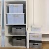 Stylish Houndstooth Pattern Foldable Storage Container Fabric Foldable Box for Space Organization In Vehicle Homes