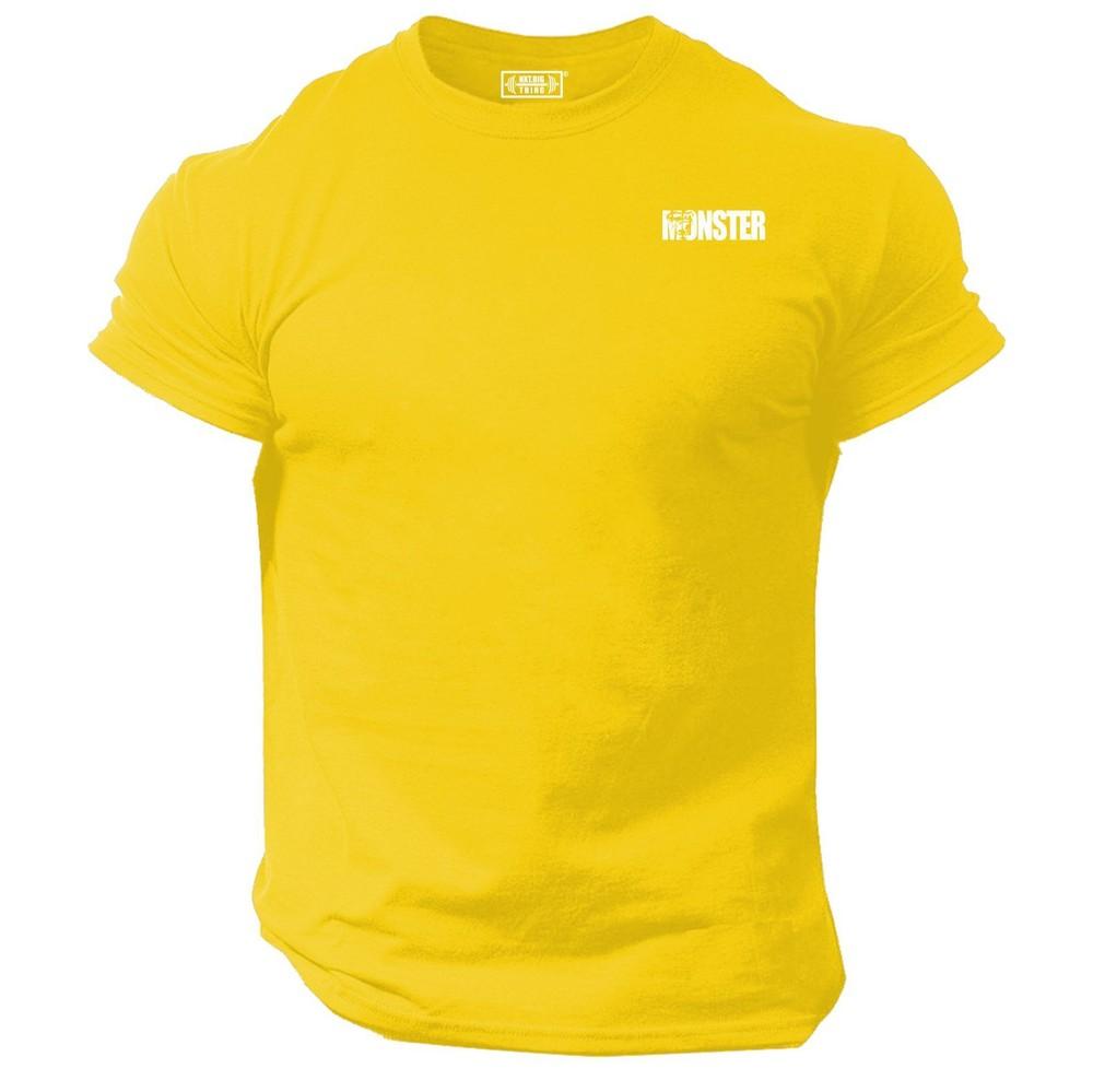 Monster T Shirt Small Gym Clothing Bodybuilding Training Workout Gorilla Mma Top