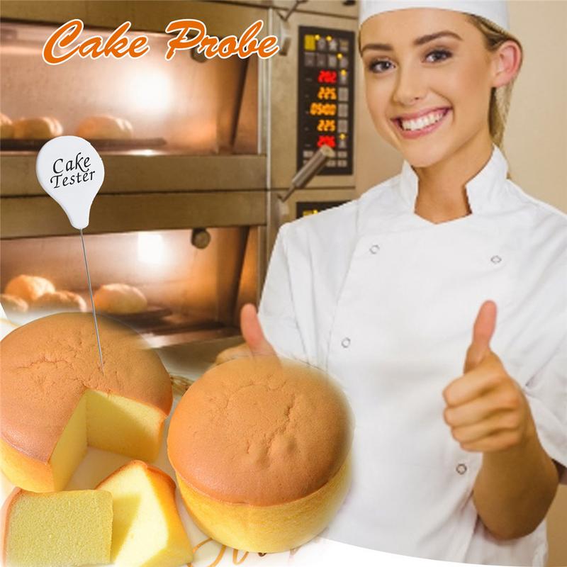 Cake Tester Probe Reusable Stainless Steel Cake Testing Needle Sticks For Bread Biscuits Muffin Pancake Home Bakery Tools